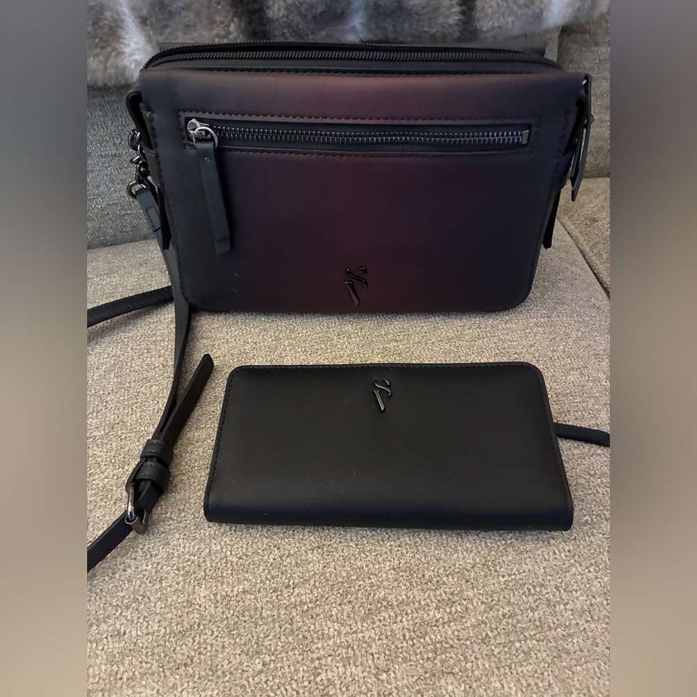 Stylish Women’s Crossbody Bag and Wallet Set from Simply Vera